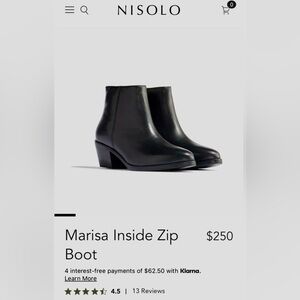 New Nisolo Marisa Boots